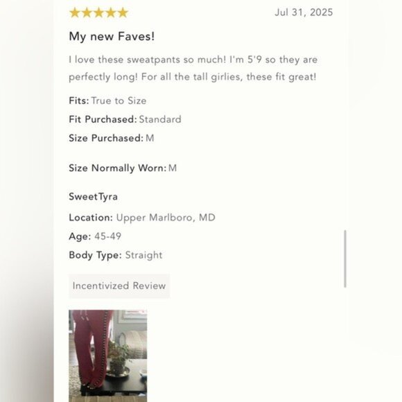 NWT Size XS -Sundry Vintage Terry Side-Stripe Wide-Leg Track Pants (NWT US$ 138) - Picture 4 of 16